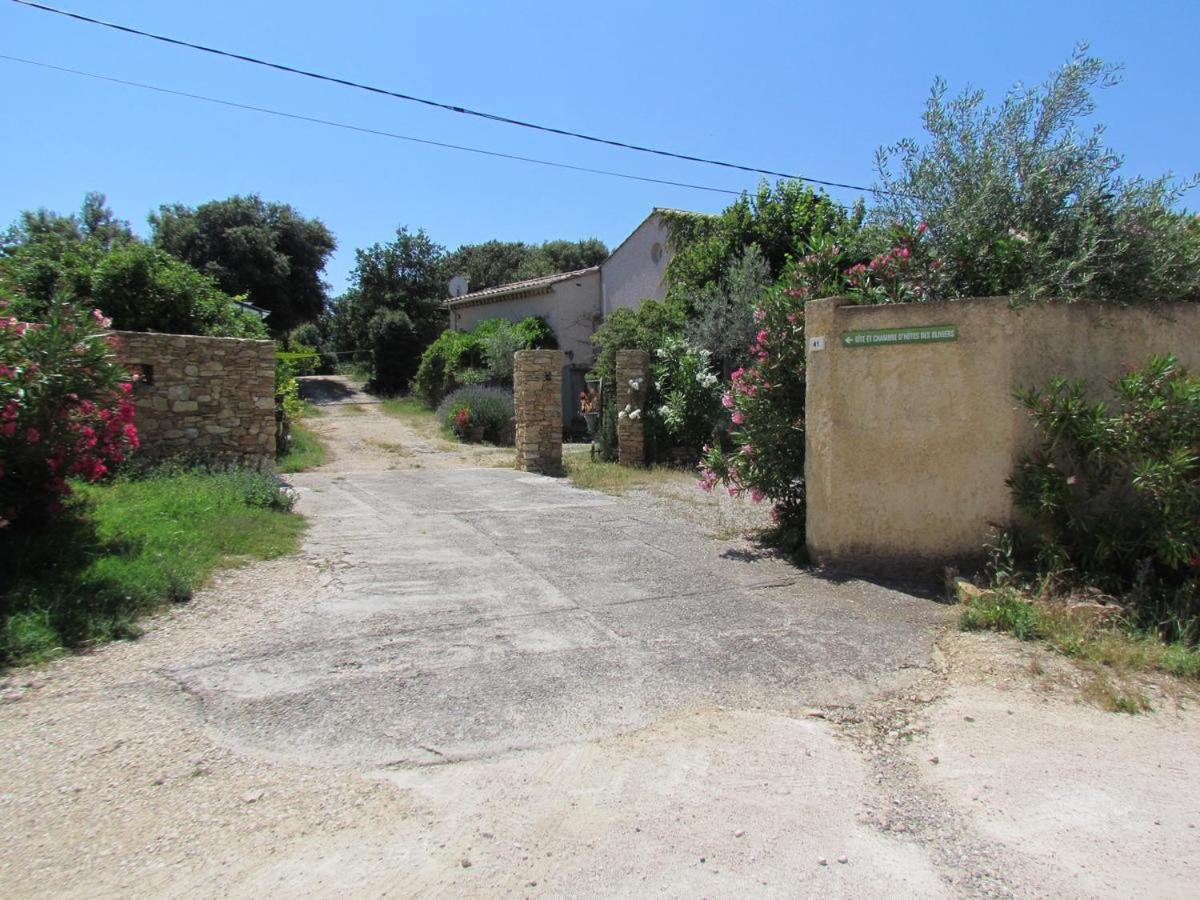 La Roque-sur-Cèze Chambre D'Hotes Des Oliviers酒店 外观 照片